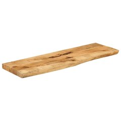 vidaXL Pöytälevy 110x20x3,8 cm Natural Edge Mango Wood kaina ir informacija | Virtuvės stalviršiai | pigu.lt