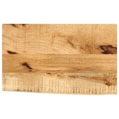 vidaXL Pöytälevy 40x30x3,8cm Natural Edge Raaka mangopuu kaina ir informacija | Virtuvės stalviršiai | pigu.lt