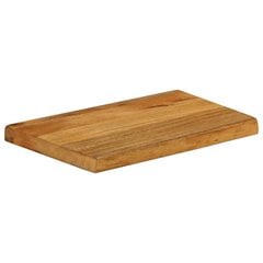 vidaXL Pöytälevy Natural Edge 40x20x3,8 cm mangopuuta kaina ir informacija | Virtuvės stalviršiai | pigu.lt