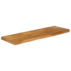 vidaXL Pöytälevy Natural Edge 100x20x3,8 cm mangopuuta kaina ir informacija | Virtuvės stalviršiai | pigu.lt