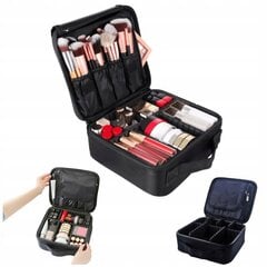 Сундук для косметики Oxford Bag Organiser Black цена и информация | Кисти для макияжа, спонжи | pigu.lt