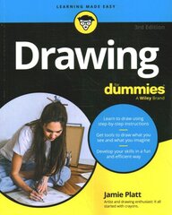 Drawing For Dummies 3rd edition kaina ir informacija | Knygos apie meną | pigu.lt