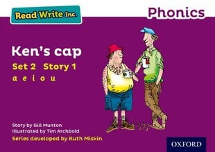 Read Write Inc. Phonics: Ken's Cap (Purple Set 2 Storybook 1) цена и информация | Книги для подростков и молодежи | pigu.lt