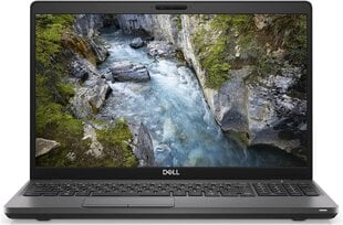 Dell Precision 3541 15.6", Intel Core i7-9850H, 16GB, 512GB SSD, WIN 10, Juodas kaina ir informacija | Nešiojami kompiuteriai | pigu.lt