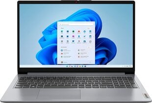 Lenovo IdeaPad 1 15ALC7 15.6", AMD Ryzen 5 5500U, 8GB, 512GB SSD, WIN 10, Sidabrinis цена и информация | Ноутбуки | pigu.lt