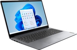 Lenovo IdeaPad 1 15ALC7 15.6", AMD Ryzen 5 5500U, 8GB, 512GB SSD, WIN 10, Sidabrinis kaina ir informacija | Nešiojami kompiuteriai | pigu.lt