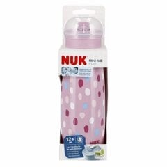 Gertuvė NUK Mini-Me, rožinė, 12+ mėn, 450 ml kaina ir informacija | Buteliukai kūdikiams ir jų priedai | pigu.lt