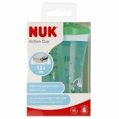 Gertuvė NUK Action Cup, žalia, 12+ mėn, 230 ml kaina ir informacija | Buteliukai kūdikiams ir jų priedai | pigu.lt