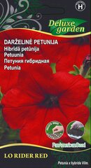 Darželinė petunija lo rider red kaina ir informacija | Gėlių sėklos | pigu.lt