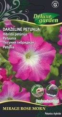 Darželinė petunija Mirage rose morn kaina ir informacija | Gėlių sėklos | pigu.lt