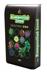 KOMPOSTINĖ ŽEMĖ (10 L) - цена и информация | Мульча, декоративный щебень | pigu.lt