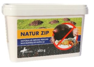 NATUR ZIP dirvos priedai nuo kurmių ir kurklių 300 g - цена и информация | Средства по уходу за растениями | pigu.lt