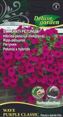 Svyranti petunija - surfinija Wave Purple Clasic kaina ir informacija | Gėlių sėklos | pigu.lt