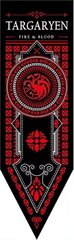 Reklaminė juosta, Targaryen karalystės vėliava, „Sostų žaidimas“, 32 x 100 cm. kaina ir informacija | Reprodukcijos, paveikslai | pigu.lt