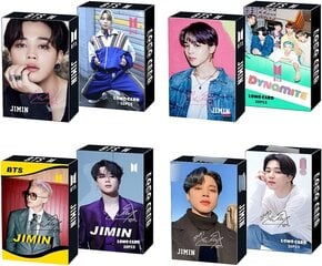 Kortelių rinkinys Zhengge Lomo K Pop, Bts Jimin, 120 vnt. kaina ir informacija | Kolekcinės kortelės | pigu.lt