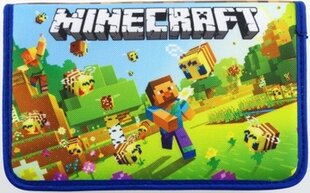 MINECRAFT PENCIL CASE mokyklinis sulankstomas modelis D23 kaina ir informacija | Kuprinės mokyklai, sportiniai maišeliai | pigu.lt