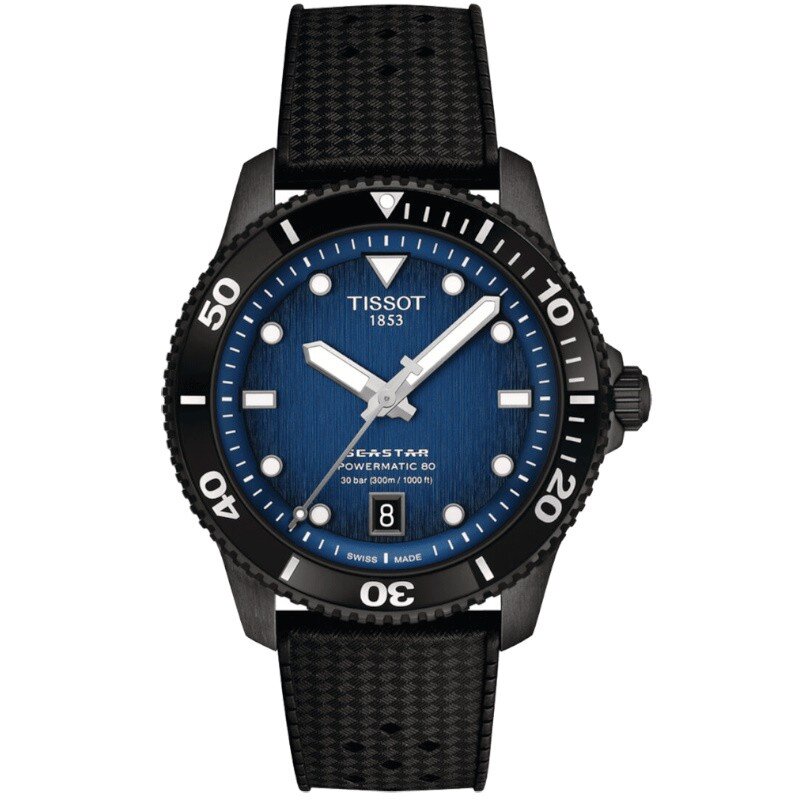 Tissot Seastar 1000 Powermatic T120.807.37.041.00 T120.807.37.041.00 kaina ir informacija | Moteriški laikrodžiai | pigu.lt