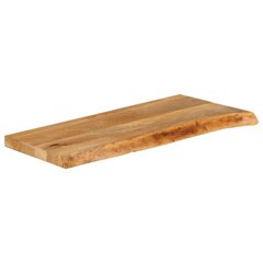 vidaXL Pöytälevy Natural Edge 70x20x3,8 cm mangopuuta цена и информация | Столешницы для кухни | pigu.lt