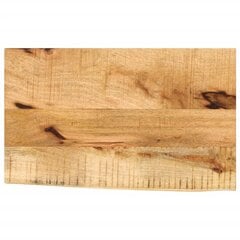 vidaXL Pöytälevy 60x30x3,8cm Natural Edge Raaka mangopuu цена и информация | Столешницы для кухни | pigu.lt