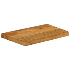 vidaXL Pöytälevy luonnonreunalla 60x20x3,8 cm mangopuuta цена и информация | Столешницы для кухни | pigu.lt