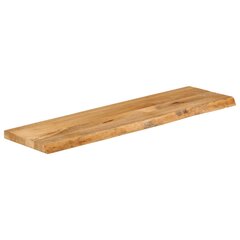 vidaXL Pöytälevy Natural Edge 110x20x3,8 cm mangopuuta kaina ir informacija | Virtuvės stalviršiai | pigu.lt