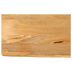 vidaXL Pöytälevy Natural Edge 40x20x3,8 cm mangopuuta цена и информация | Столешницы для кухни | pigu.lt