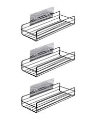 Полка для душа ANEWSIR, 3 шт. цена и информация | Аксессуары для ванной комнаты | pigu.lt