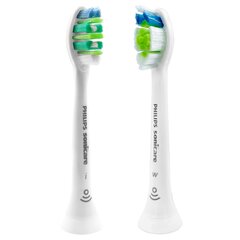 "Philips Diamond Clean White" x1 "Intercare" x1 antgaliai цена и информация | Насадки для электрических зубных щеток | pigu.lt