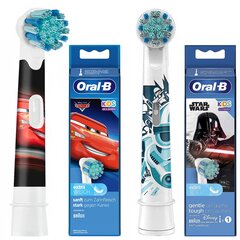 Oral-b EB10s Automobiliai nauji+EB10s "Žvaigždžių karų" antgalis цена и информация | Насадки для электрических зубных щеток | pigu.lt