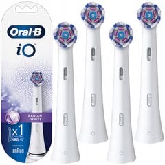 "Oral-B iO Radiant White X4" antgalis цена и информация | Насадки для электрических зубных щеток | pigu.lt