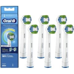 "Oral-B Precision Clean EB20RB Clean Maximizer X6" antgalis цена и информация | Насадки для электрических зубных щеток | pigu.lt