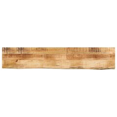 vidaXL Pöytälevy 160x20x3,8 cm Natural Edge Mango Wood цена и информация | Столешницы для кухни | pigu.lt