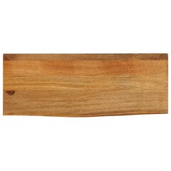 vidaXL Pöytälevy Natural Edge 70x20x3,8 cm mangopuuta цена и информация | Столешницы для кухни | pigu.lt