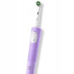 "Oral-B Vitality Pro D103 Lilac Violet" + pakaitiniai antgaliai + dėklas juodas +2x kandiklis kaina ir informacija | Elektriniai dantų šepetėliai | pigu.lt