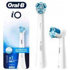 "Oral-B iO tip ULTIMATE CLEAN" baltas цена и информация | Насадки для электрических зубных щеток | pigu.lt