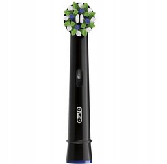 2x "ORAL-B Cross Action" antgalis EB50BK BLACK цена и информация | Насадки для электрических зубных щеток | pigu.lt