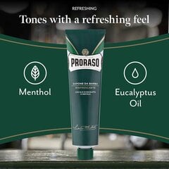 Крем для бритья Classic Proraso, 150 ml x 2 цена и информация | Косметика и средства для бритья | pigu.lt