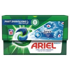 Ariel Fresh Air skalbimo kapsulės, 20 vnt. x 4 vnt. kaina ir informacija | Skalbimo priemonės | pigu.lt