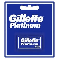 Skutimosi peiliukai Gillette Platinum, 5 vnt. x 10 vnt. kaina ir informacija | Skutimosi priemonės ir kosmetika | pigu.lt