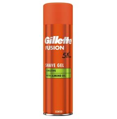 Skutimosi gelis Gillette Fusion Ultra Sensitive, 200 ml x 2 vnt. kaina ir informacija | Skutimosi priemonės ir kosmetika | pigu.lt