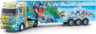 Radijo bangomis valdomas automobilis Revell 24534 Show Truck Mercedes-Benz Actros ‘’Dino Express’’ kaina ir informacija | Žaislai berniukams | pigu.lt