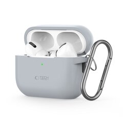 TECH-PROTECT SILIKONINIS KABLIUKAS APPLE AIRPODS PRO 1 | 2 CRAYON GREY kaina ir informacija | Televizorių laikikliai, tvirtinimai | pigu.lt