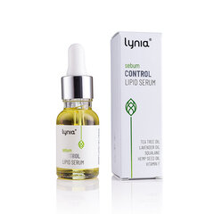 Lynia Sebum Regulation Lipid Serum 15 ml - Сыворотка с липидами, регулирующими работу сальных желез цена и информация | Сыворотки для лица, масла | pigu.lt