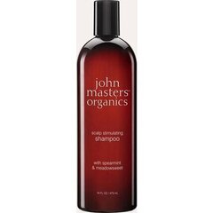 John Masters Organics spearmint & Meadowsweet galvos odą stimuliuojantis šampūnas 473 ml kaina ir informacija | Šampūnai | pigu.lt