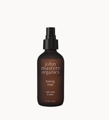 John Masters Organics Rose & Aloe Hydrating Toning Mist kūno tonikas 125 ml kaina ir informacija | Veido aliejai, serumai | pigu.lt