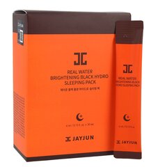 JAYJUN Real Water Brightening Black Hydro Sleeping Pack 30ea - Naktinė kaukė kaina ir informacija | Veido kaukės, paakių kaukės | pigu.lt