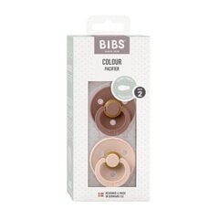 Čiulptukai Bibs Colour Symmetrical, 6-18 mėn, 2 vnt. kaina ir informacija | Čiulptukai | pigu.lt