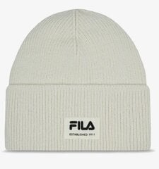 Skrybėlė FILA Bessemer Vaporous Grey, balta kaina ir informacija | Kepurės moterims | pigu.lt