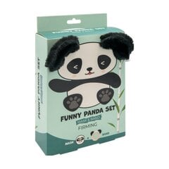 MOND'SUB "Funny Panda" kaukės ir juostos rinkinys - Stangrinamoji lakštinė veido kaukė + juostos rinkinys "Panda kaina ir informacija | Veido kaukės, paakių kaukės | pigu.lt