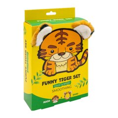 MOND'SUB Funny Tiger Set Mask &amp; Band - разглаживающая листовая маска для лица + набор из тигровой ленты цена и информация | Маски для лица, патчи для глаз | pigu.lt